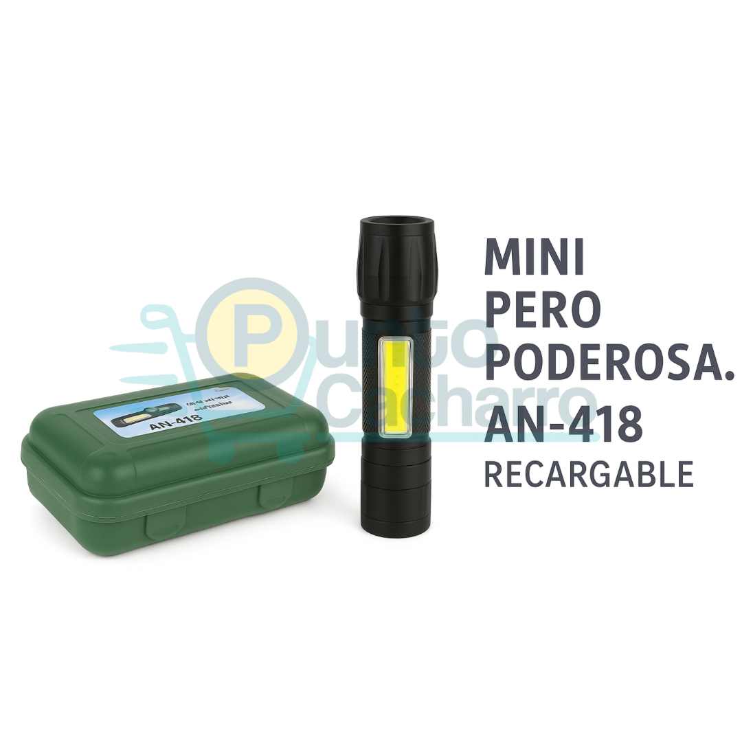 Linterna Táctica Mini Recargable AN-418 Sin nombre 25ago_10:19